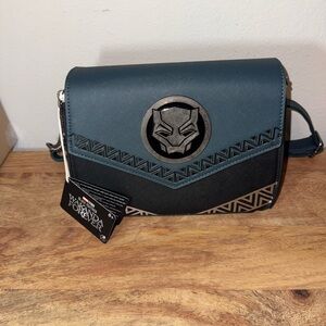 NWT! MUST GO: Loungefly Marvel Black Panther Wakanda Forever crossbody bag